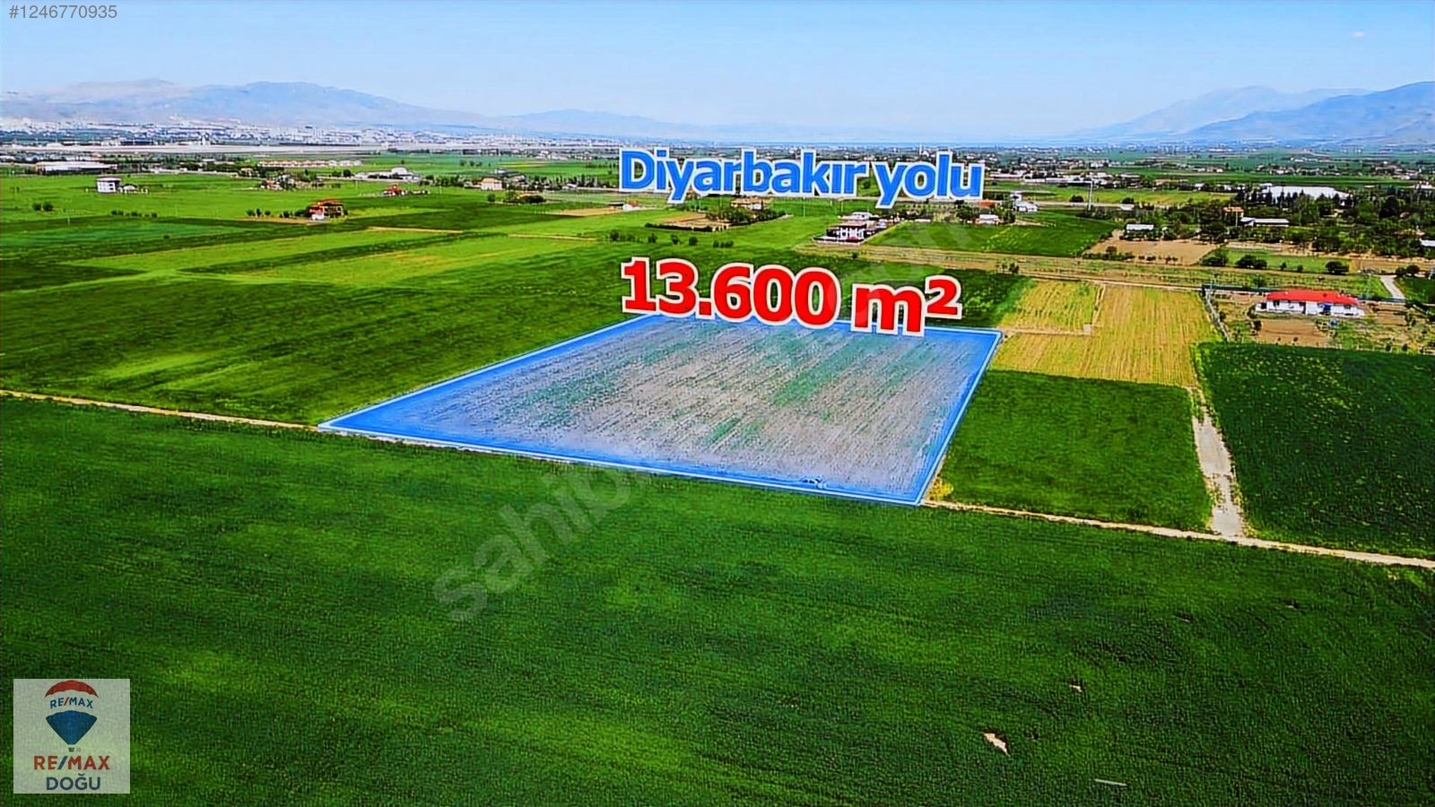 REMAX DOĞU'DAN KUYULUDA DİYARBAKIR YOLUNA YAKIN TARLA - ELAZIĞ MERKEZ fotoğraf 2