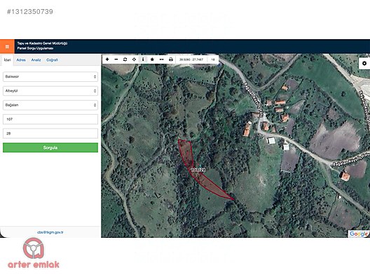 ALTIEYLÜL BAĞALANDA SATILIK MÜSTAKİL PARSEL BÜYÜK ARSA 1600 M² - BALIKESİR ALTIEYLÜL fotoğraf 17