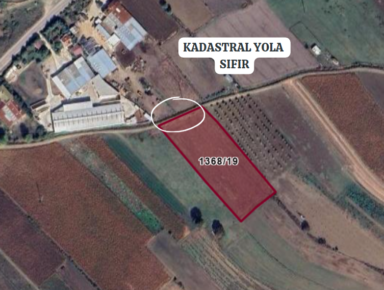 BURSA KARACABEY TOPHİSAR KÖYÜNDE 2.500  M² TARLA SATILIKTIR - BURSA KARACABEY fotoğraf 5