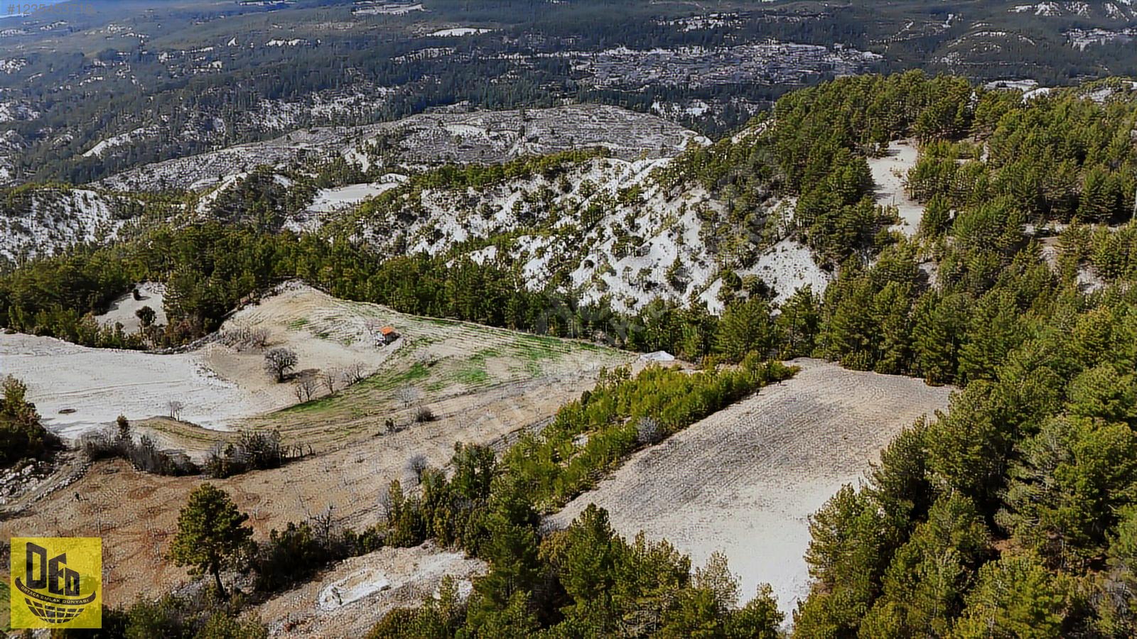 SÜPER MANZARALI EMECİKTE 2 PARÇA TOPLAM 7.017M² TARLA - DENİZLİ ÇAMELİ fotoğraf 2