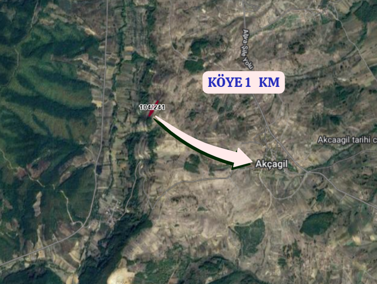 KOCAELİ KANDIRA AĞAÇAĞIL  KÖYÜNDE 3.205 M²  TARLA  SATILIKTIR - KOCAELİ KANDIRA fotoğraf 3