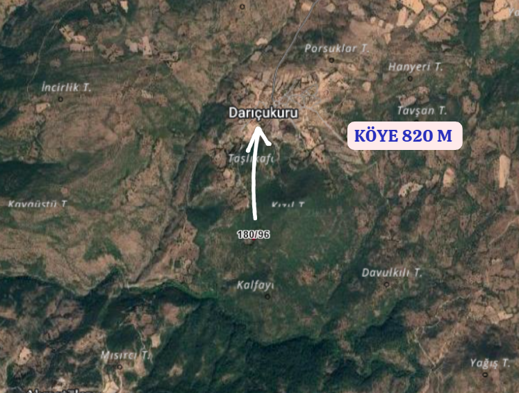 BALIKESİR KEPSUT DARIÇUKURU  KÖYÜNDE 750 M² TARLA SATILIKTIR - BALIKESİR KEPSUT fotoğraf 3