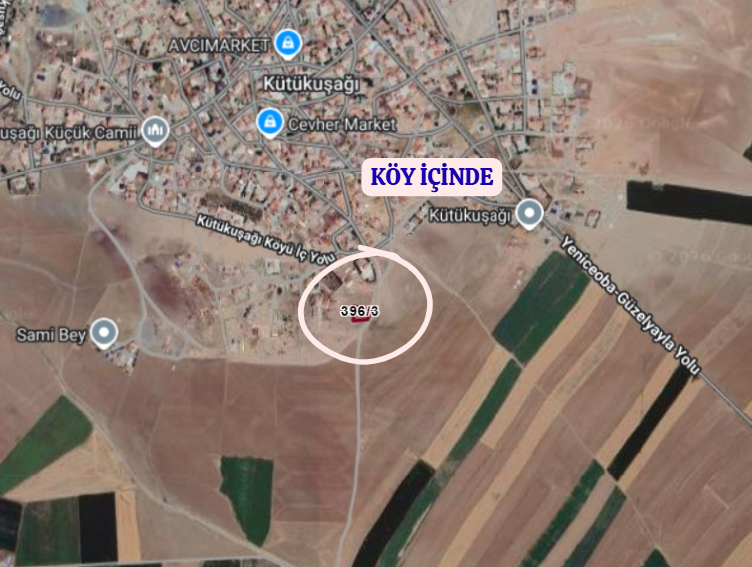 KONYA CİHANBEYLİ KÜTÜKUŞAĞI   KÖYÜNDE  1.927 M²  ARSA  SATILIKTIR - KONYA CİHANBEYLİ fotoğraf 6