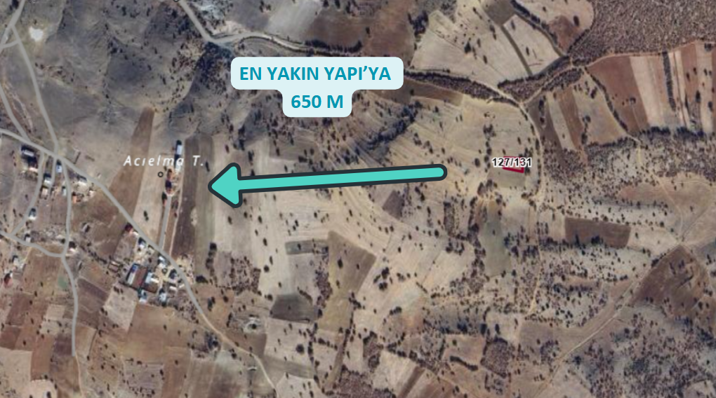 KONYA BOZKIR KİLDERE KÖYÜNDE 909 M² TARLA SATILIKTIR. - KONYA BOZKIR fotoğraf 4