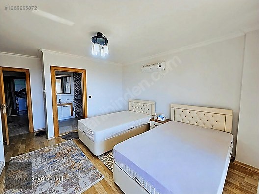 KUŞADASI K.DENİZİNDE EŞSİZ GÜZELLİKTE EŞYALI 3+1 BAHÇE DUBLEX - AYDIN KUŞADASI fotoğraf 12