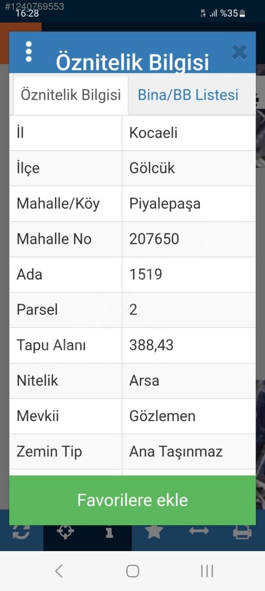 Son Fiyat Gölcük Piyalepaşa Mah. Satılık Fırsat Arsa - KOCAELİ GÖLCÜK fotoğraf 8