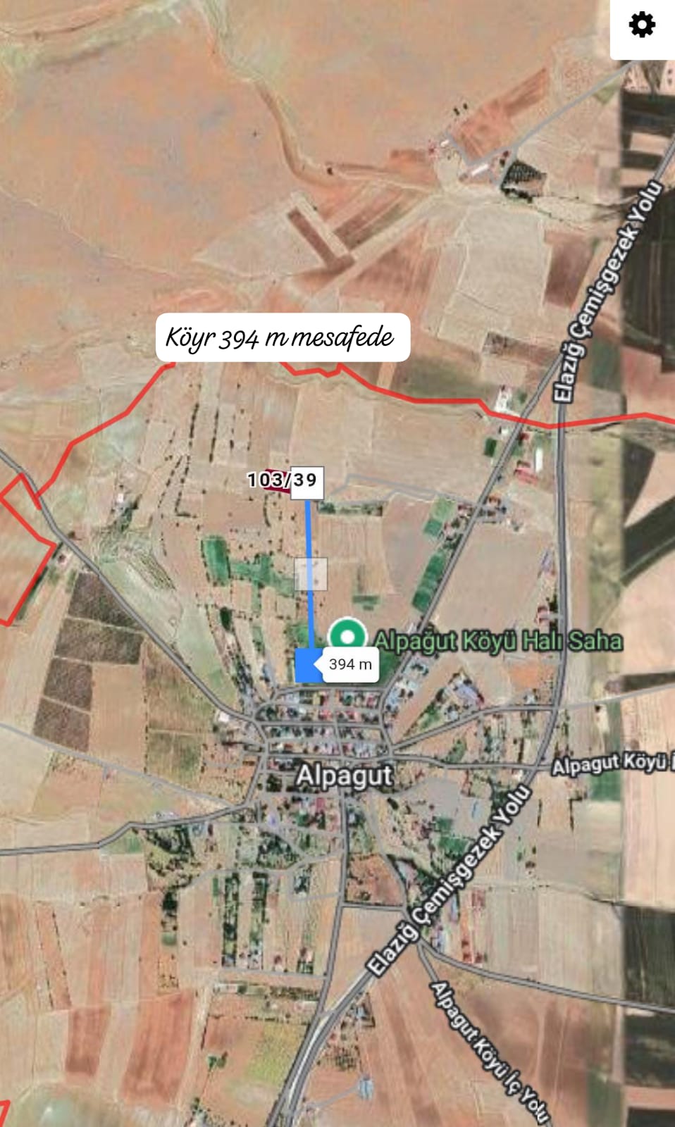 Elazığ merkez Alpağut köyü yatırımlık bahce  2.354M² - ELAZIĞ MERKEZ fotoğraf 2
