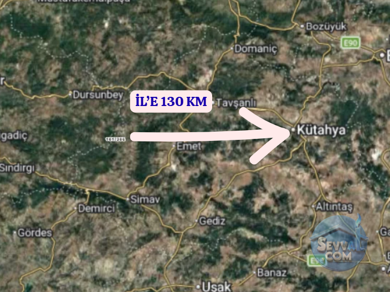 KÜTAHYA SİMAV HASANÖREN  KÖYÜNDE  2.182 M² TARLA  SATILIKTIR - KÜTAHYA SİMAV fotoğraf 6