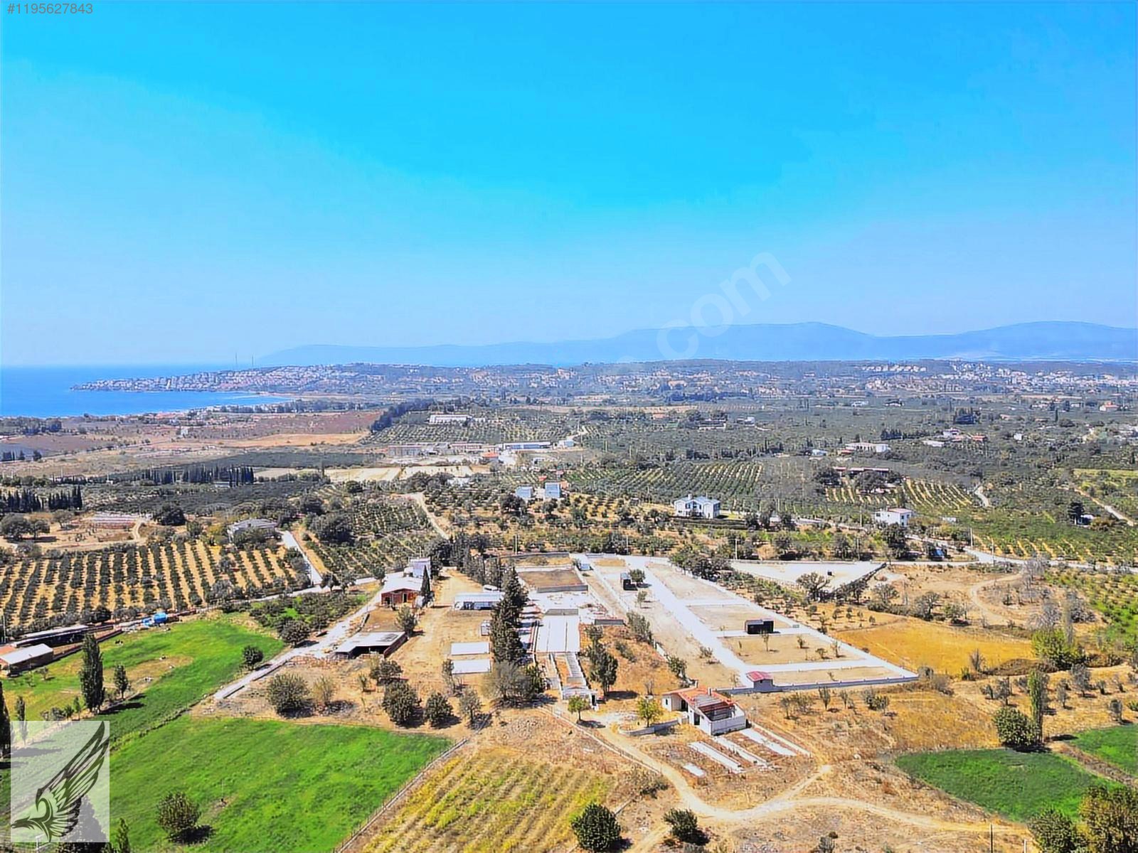 SEFERİHİSAR HIDIRLIK MAH 7100 M2 ARAZİ denize 1.5 km mesafede - İZMİR SEFERİHİSAR fotoğraf 6
