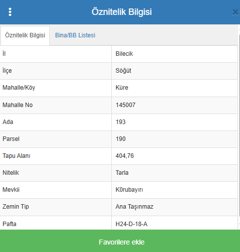 BİLECİK SÖĞÜT KÜRE KÖYÜ (KÜRE OSB MAH.) 'NDE 404 M² TARLA SATILIKTIR - BİLECİK SÖĞÜT fotoğraf 7