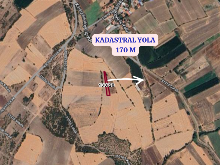 BALIKESİR KEPSUT KARAÇALTI  KÖYÜNDE 991 M² TARLA SATILIKTIR - BALIKESİR KEPSUT fotoğraf 3