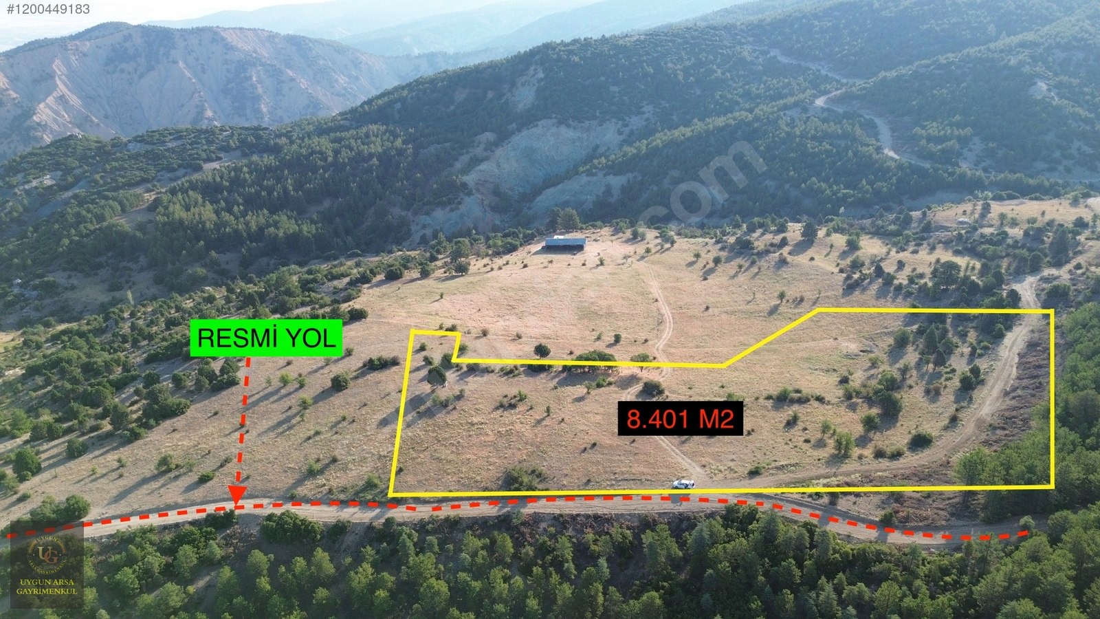 BURDUR MERKEZ GÖKÇEBAĞ'DA 8.401 M2 UYGUN ARSA - BURDUR MERKEZ fotoğraf 2