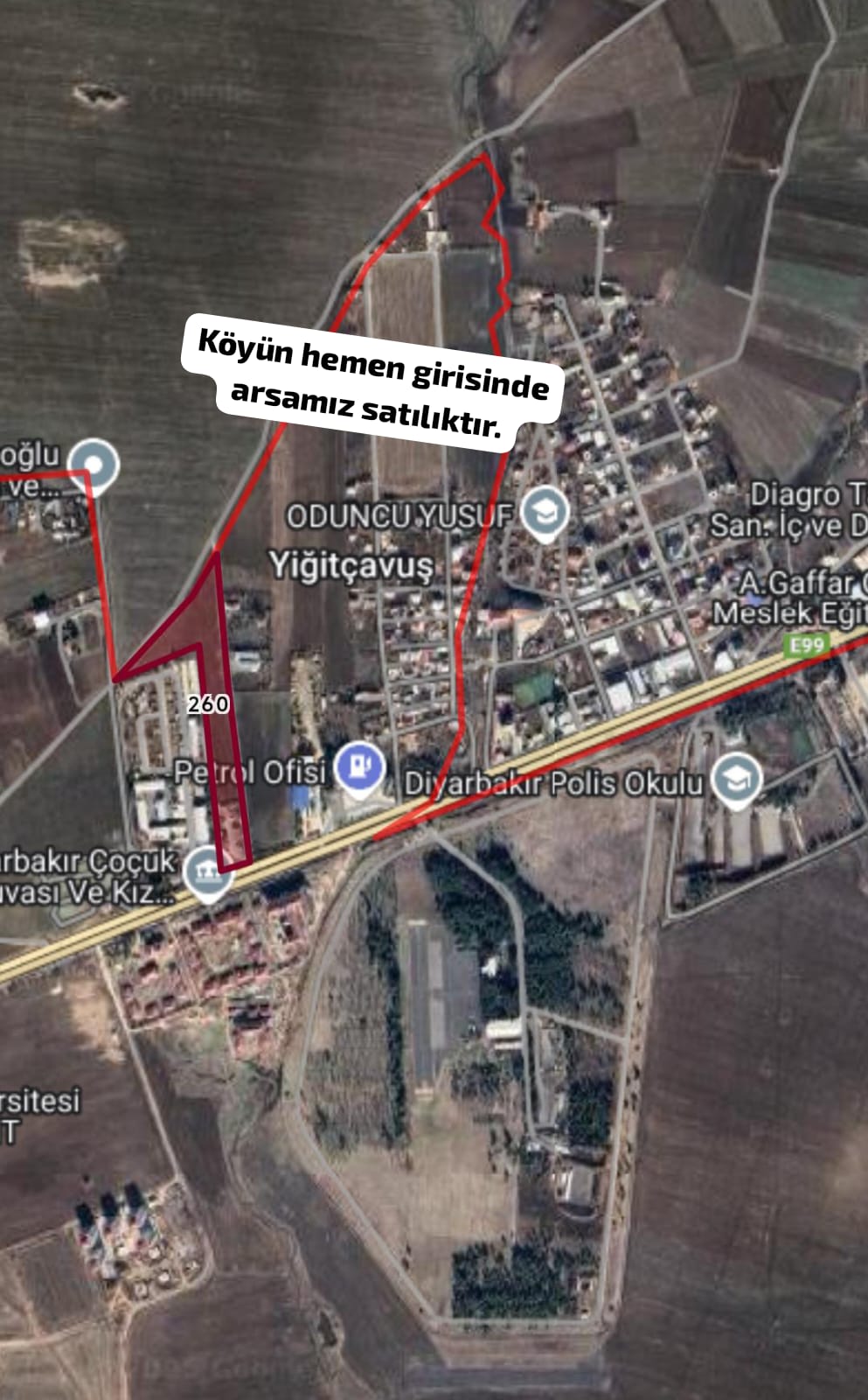 Diyarbakır / Sur / Yiğitçavuş Mh. 27m² SATILIK ARSA - DİYARBAKIR SUR fotoğraf 3