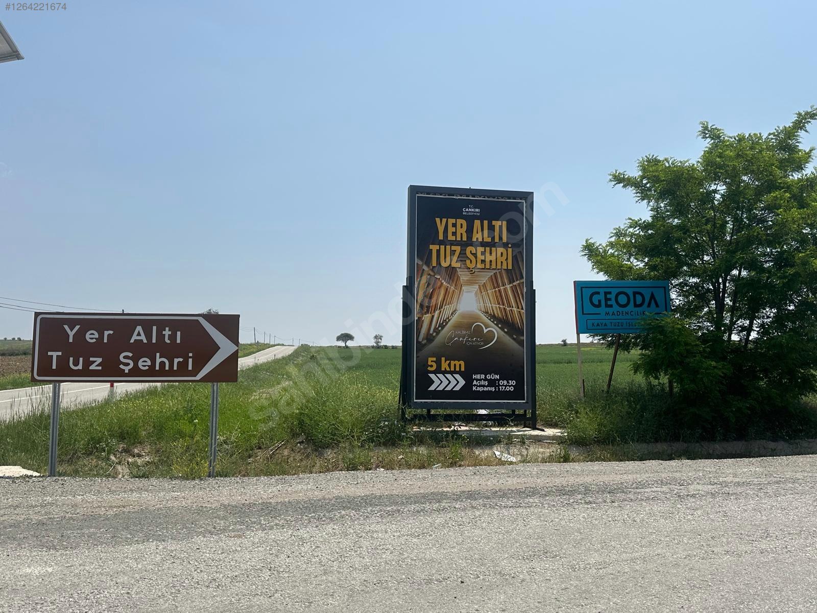 ÇANKIRI MERKEZ TUZLU   KÖYÜNDE 2.300  M² TARLA  SATILIKTIR - ÇANKIRI MERKEZ fotoğraf 9
