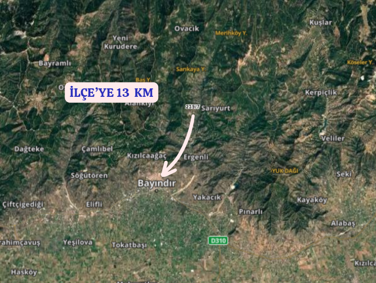İZMİR BAYINDIR KIZILOBA  KÖYÜNDE 119 M² ZEYTİNLİK  SATILIKTIR - İZMİR BAYINDIR fotoğraf 10