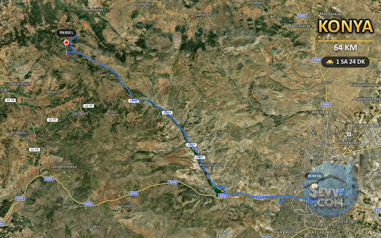 KONYA ILGIN GÖKÇEYURT-ÖZLEM 10.623 m² SATILIK ARSA - KONYA ILGIN fotoğraf 4