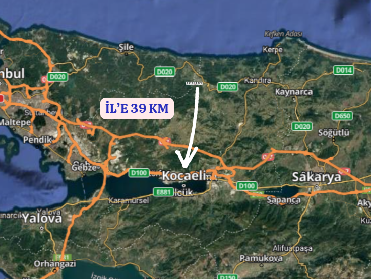 KOCAELİ KANDIRA YAĞCILAR  KÖYÜNDE 541  M² FINDIKLIK  SATILIKTIR - KOCAELİ KANDIRA fotoğraf 7
