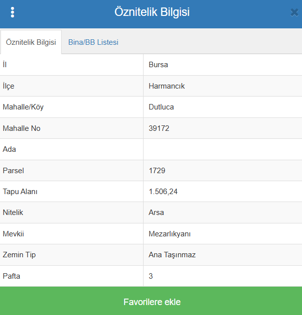 BURSA HARMANCIK DUTLUCA KÖYÜNDE 1.506  M² ARSA  SATILIKTIR - BURSA HARMANCIK fotoğraf 7