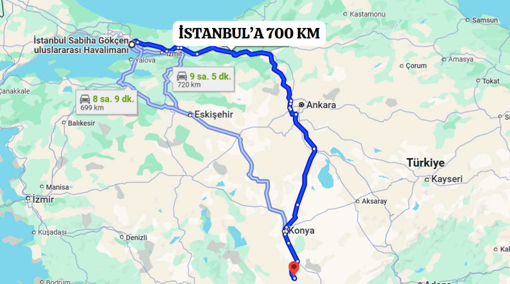KONYA GÜNEYSINIR HABİLLER KÖYÜNDE 787 M² TARLA SATILIKTIR. - KONYA GÜNEYSINIR fotoğraf 13