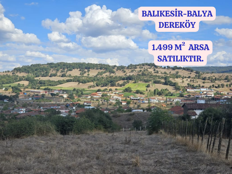     BALIKESİR BALYA DEREKÖY   KÖYÜNDE 1.499 M²  ARSA  SATILIKTIR - BALIKESİR BALYA fotoğraf 25