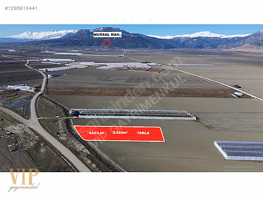 VİP GAYRİMENKUL'den PİRHASANLAR MAH. 2.350m² TARLA - ANTALYA ELMALI fotoğraf 8