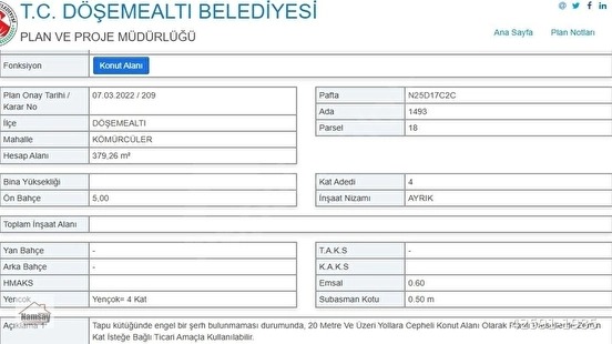 30'luk Yola Cepheli, Köşebaşı, Ayrık Nizam, 0,60 Emsal, Yatırımlık Ticari + Konu - ANTALYA DÖŞEMEALTI fotoğraf 32