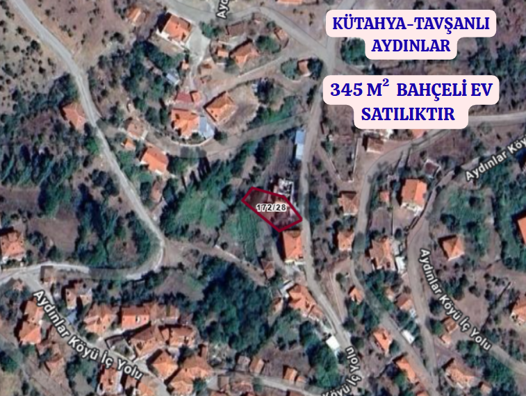 KÜTAHYA TAVŞANLI AYDINLAR  KÖYÜNDE 345 M²  BAHÇELİ EV  SATILIKTIR - KÜTAHYA TAVŞANLI fotoğraf 2