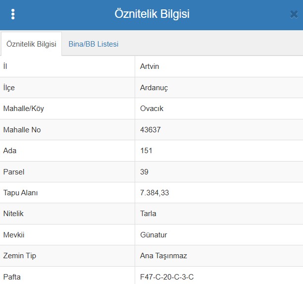 ARTVİN ARDANUÇ OVACIK  KÖYÜ’NDE 7.384 M² TARLA SATILIKTIR - ARTVİN ARDANUÇ fotoğraf 5