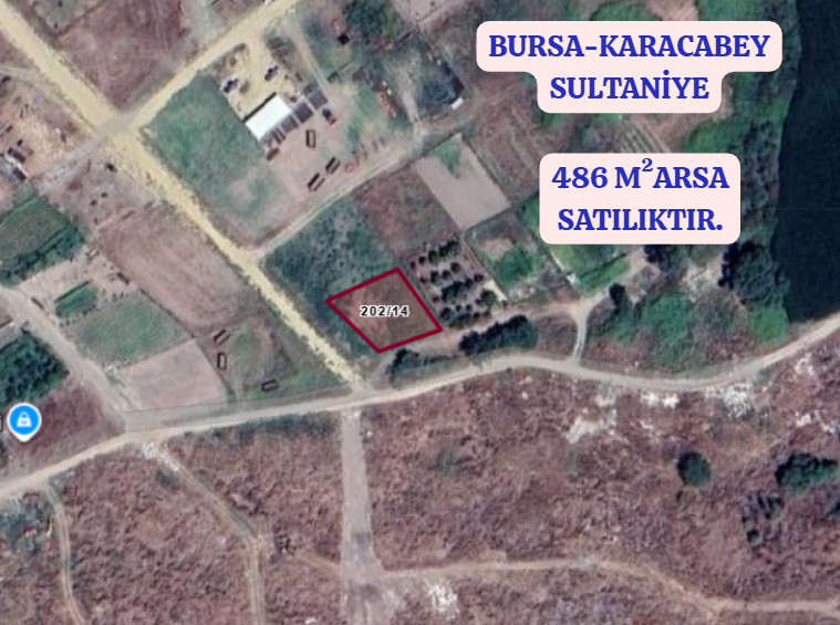 BURSA KARACABEY SULTANİYE   KÖYÜNDE 486  M² ARSA  SATILIKTIR - BURSA KARACABEY fotoğraf 2