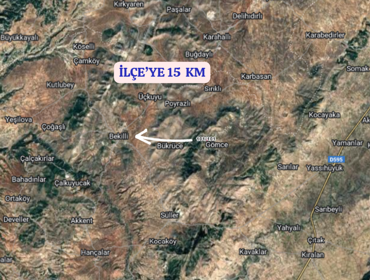 DENİZLİ BEKİLLİ GÖMCE   KÖYÜNDE   1.313  M²  TARLA  SATILIKTIR - DENİZLİ BEKİLLİ fotoğraf 6