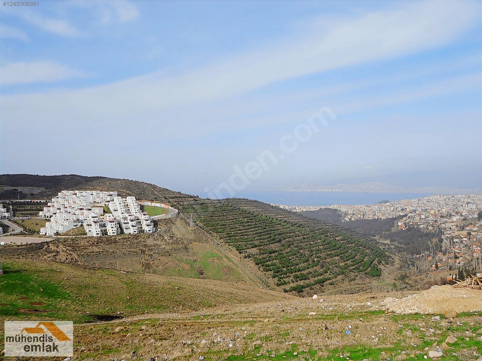MÜHENDİS EMLAK FULL DENİZ MANZARALI 378M2 BALÇOVA ARSASI SATILIK - İZMİR BALÇOVA fotoğraf 6