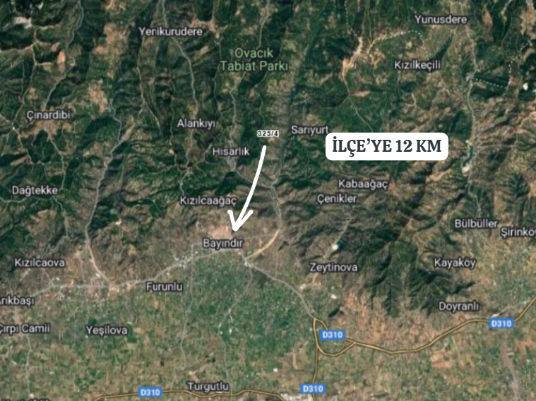 İZMİR BAYINDIR KIZILOVA  KÖYÜNDE 182  M² ZEYTİNLİK  SATILIKTIR - İZMİR BAYINDIR fotoğraf 9