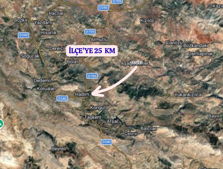 KONYA HADİM YUKARIEŞENLER  KÖYÜNDE  116  M²  BAHÇE  SATILIKTIR - KONYA HADİM fotoğraf 5