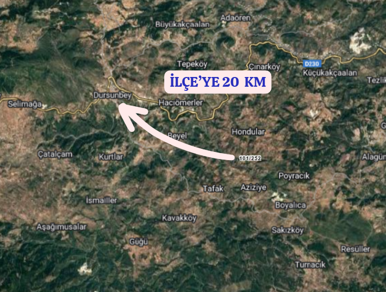 BALIKESİR DURSUNBEY AKYAYLA   KÖYÜNDE  370  M² BAĞ  SATILIKTIR - BALIKESİR DURSUNBEY fotoğraf 5