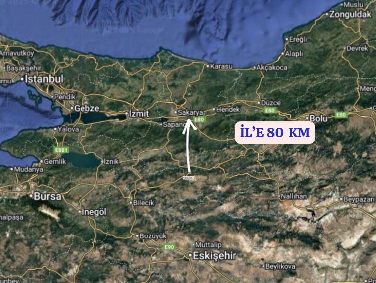 SAKARYA TARAKLI AKÇAPINAR  MAHALLESİ  6.394  M²  TARLA  SATILIKTIR - SAKARYA TARAKLI fotoğraf 6