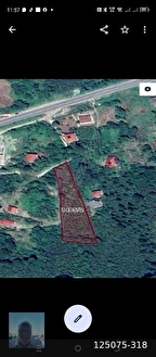 Çaytede satılık imarlı bahçe 2574m2