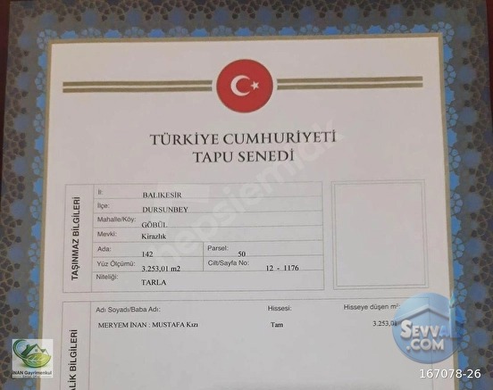 🚨 DURSUNBEY'DE 3.253 M² DOĞA MANZARALI HARİKA TARLA 🚨 - BALIKESİR DURSUNBEY fotoğraf 25