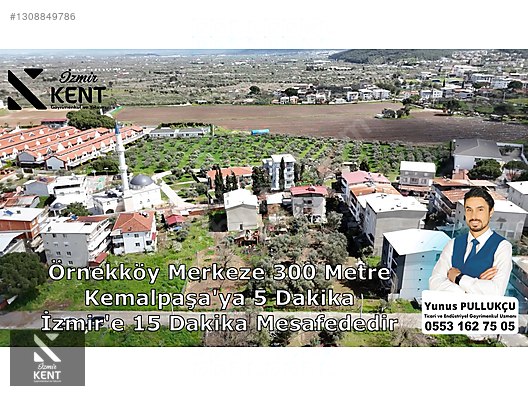 Kemalpaşa Örnekköy Satılık 303 m2 İmarlı Arsa Köşe Parsel - İZMİR KEMALPAŞA fotoğraf 28
