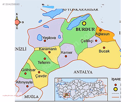 KÜÇÜK BÜTÇEYLE BURDUR KEMER KAYI KÖYÜNDE 913M2 İÇİNDE MÜSTAKİL - BURDUR KEMER fotoğraf 11