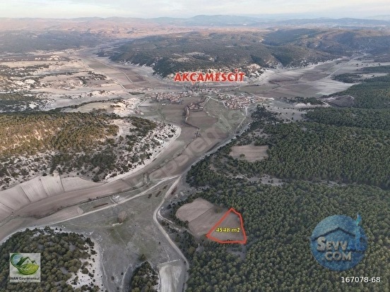 🚨 KÜTAHYA / AKÇAMESCİT'TE KÖYÜN ÜSTÜNDE 4.548 M² HARİKA ARAZİ 🚨 - KÜTAHYA MERKEZ fotoğraf 6