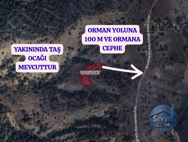 BİLECİK GÖLPAZARI BÜYÜKBELEN  KÖYÜNDE  1.731 M² BAHÇE  SATILIKTIR - BİLECİK GÖLPAZARI fotoğraf 3