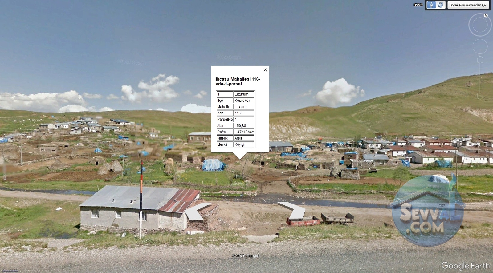 ERZURUM KÖPRÜKÖY ILICASU MAH. 150 M² ARSAMIZ SATILIKTIR. - Erzurum Köprüköy fotoğraf 7