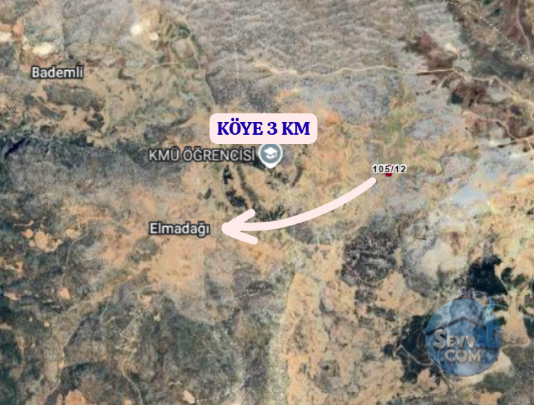 KARAMAN MERKEZ ELMADAĞI  KÖYÜNDE  8.678 M² TARLA  SATILIKTIR - KARAMAN MERKEZ fotoğraf 4