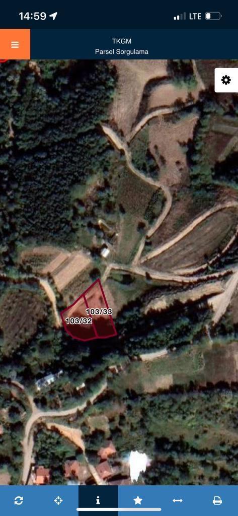 ACİL SATILIK UYGUN FİYATLI MANZARALI ARSA - BURSA İNEGÖL fotoğraf 3