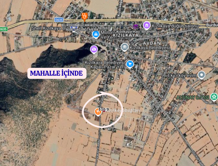BURDUR BUCAK KIZILKAYA/PAZAR   KÖYÜNDE 414  M²  ARSA SATILIKTIR - BURDUR BUCAK fotoğraf 4
