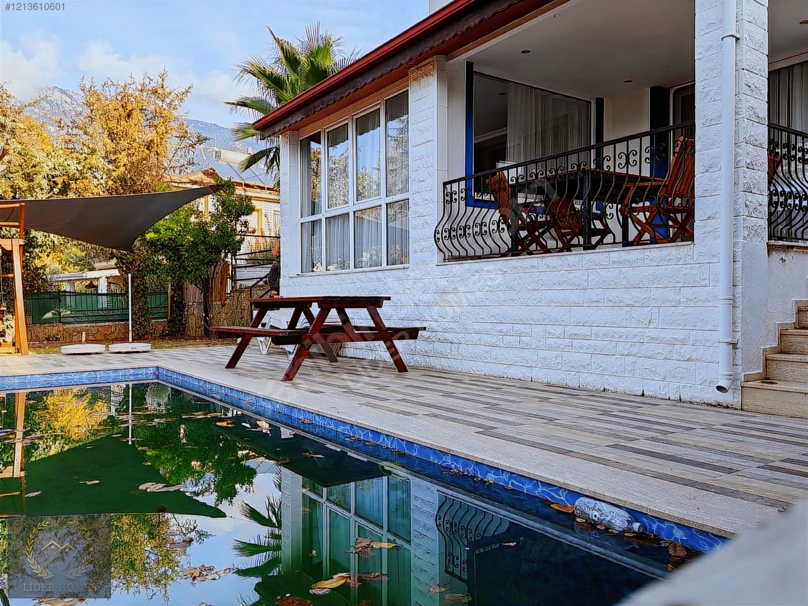 FETHİYE ÖLÜDENİZ'DE 3+1, 190 m² HAVUZLU LÜKS VİLLA FIRSATI - MUĞLA FETHİYE fotoğraf 9