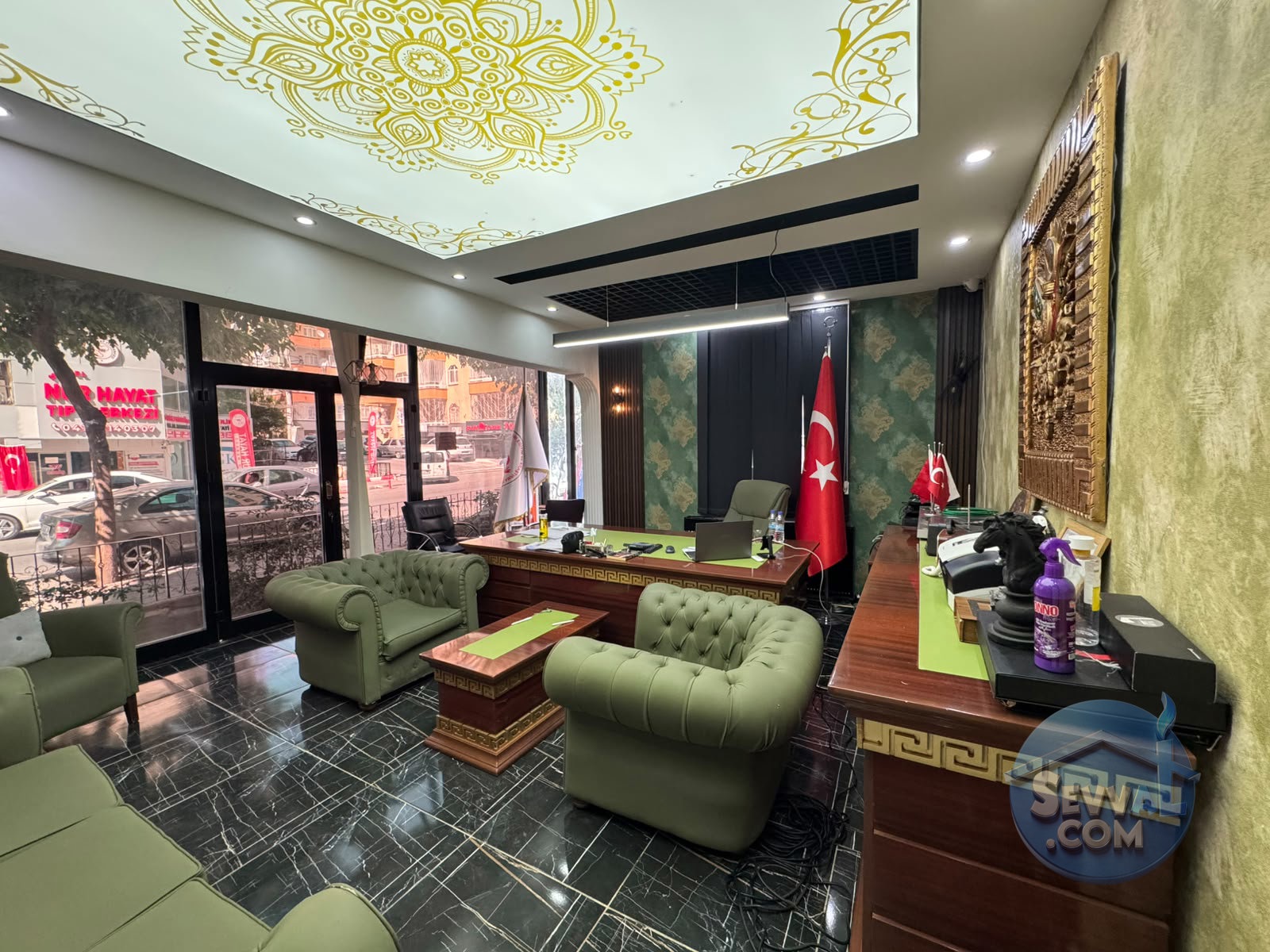 AKİF ERSOY CADDESİ. YÜKSEK GİRİŞ KAT 2+1 ODALI 140 m2  BALKONLU  - ŞANLIURFA HALİLİYE fotoğraf 6