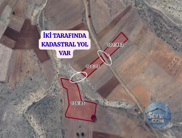 KÜTAHYA ÇAVDARHİSAR GÖKAĞAÇ  KÖYÜNDE  1.560 M²  TARLA SATILIKTIR - KÜTAHYA ÇAVDARHİSAR fotoğraf 3