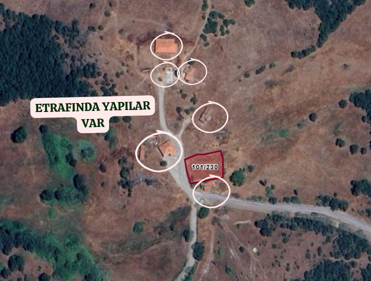 BALIKESİR ALTIEYLÜL KILCILAR  KÖYÜNDE  736  M²  BAHÇE  SATILIKTIR - BALIKESİR ALTIEYLÜL fotoğraf 4
