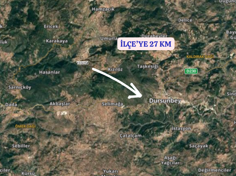 BALIKESİR DURSUNBEY VELİLER  KÖYÜNDE 425 M² BAHÇE SATILIKTIR - BALIKESİR DURSUNBEY fotoğraf 8